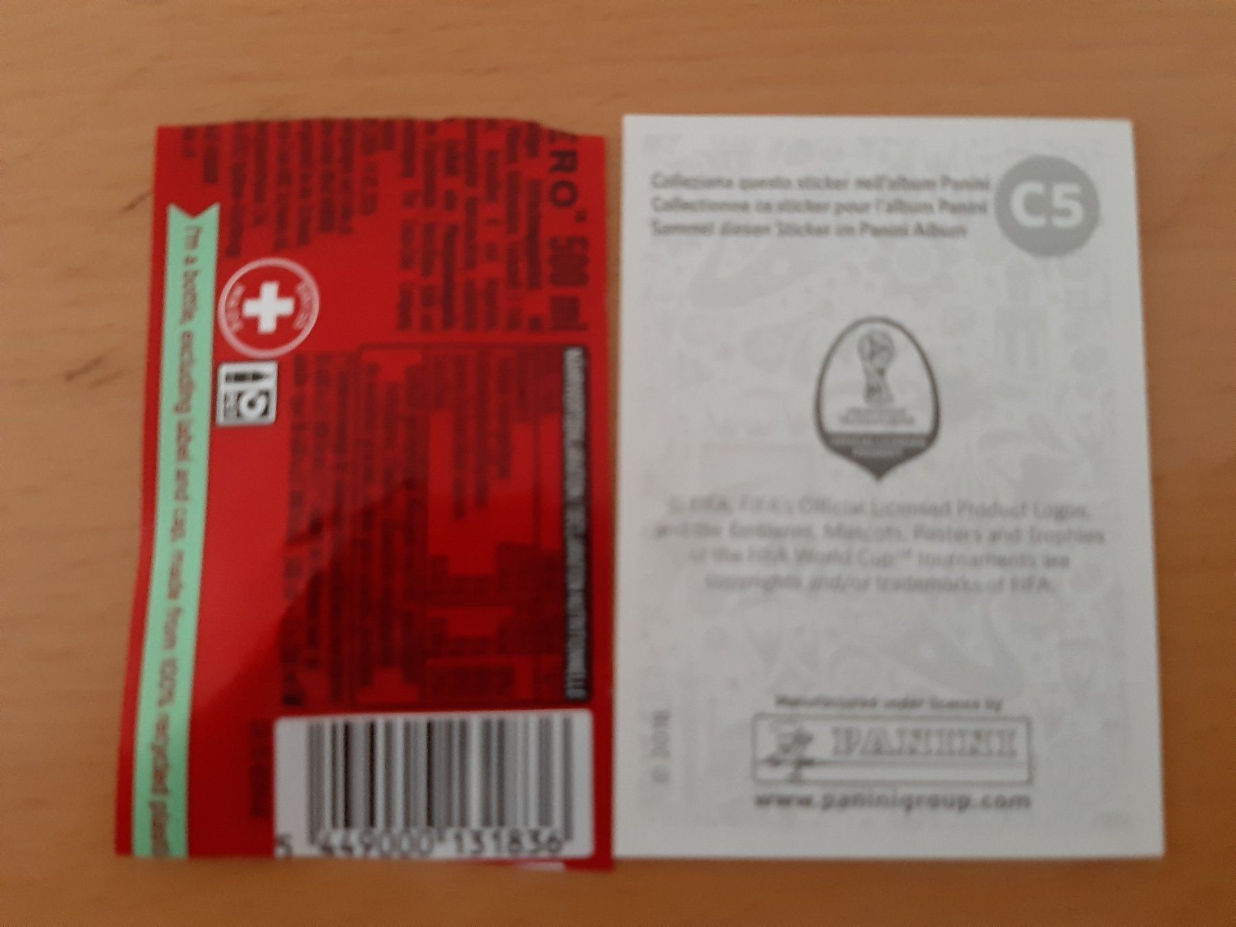 Panini Carte collezionabili: Panini WM 2018 Maradona C 5 Coca-Cola Sticker – Nuovo (secondo la descrizione) da Ittigen venduto da Footygol 1