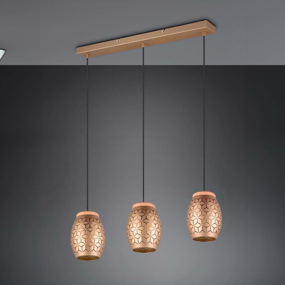 Kronleuchter & Deckenlampen: Pendelleuchte, 3 Strahler, 71 cm x 15 cm – Neu (gemäss Beschreibung) aus Kreuzlingen von Smart-Light 3