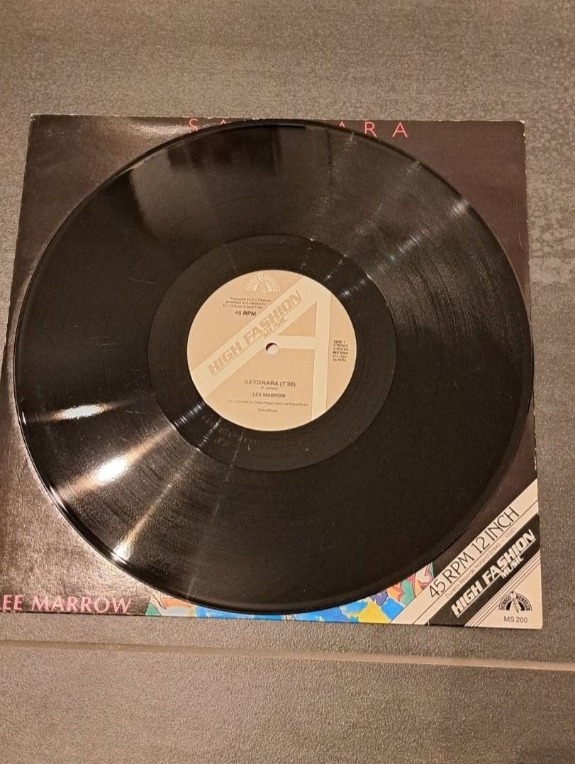 Dischi in vinile: Lee Marrow Sayonara Maxi Single VG/G+ – Usato da Günsberg venduto da Fleder4 2
