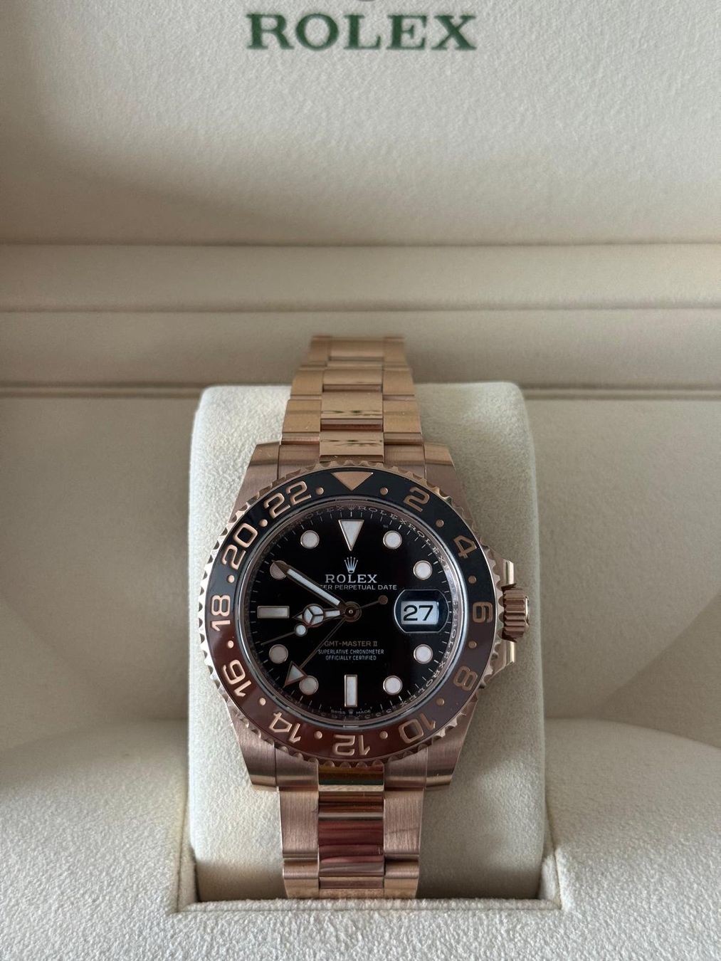 Rolex Uhren: Rolex GMT-Master II Roségold – Gebraucht aus Kloten von dermedic22 1