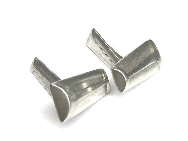 Manschettenknöpfe: Antik Manschettenknöpfe Silber 835 + Rusch – Gebraucht aus Ermatingen von Decovin 2