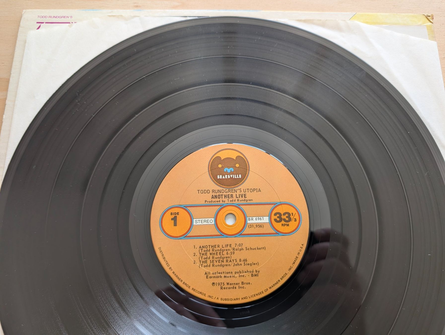 Schallplatten: Todd Rundgren's Utopia – Another Live  US 72 (first) – Gebraucht aus Ebikon von soundundvielfalt 6