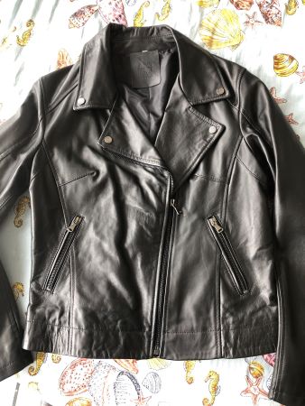 Lederjacke