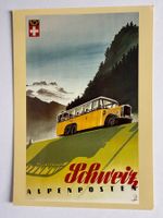 Plakat Schweiz Alpenposten 1936 (Retro.)