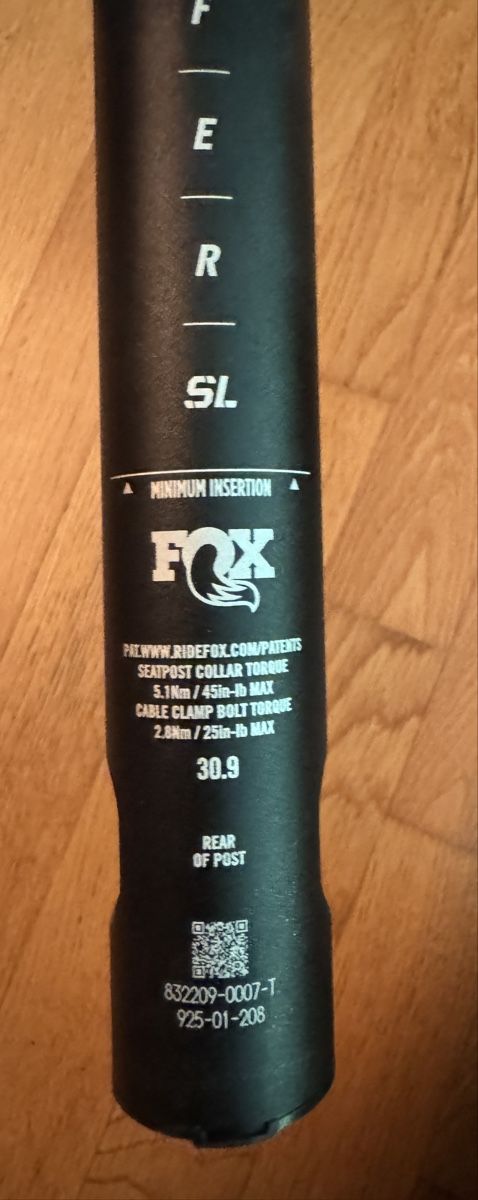 Fox Pièces détachées: Fox Transfer SL 30,9 – Neuf (Voir description) à Emmenbrücke par Herzog07 5
