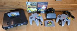 NINTENDO 64 Konsole // 2 Controller // Games mit Handbuch