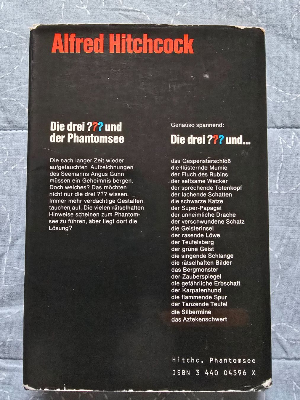Libri: Die drei Fragezeichen ??? - und der Phantomsee – Usato da Luzern venduto da silvermoon12 1