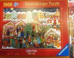 Ravensburger Puzzle 1000 Teile - Weihnachtsmarkt Motiv