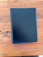 Kleines A6 Ringbuch Schwarz