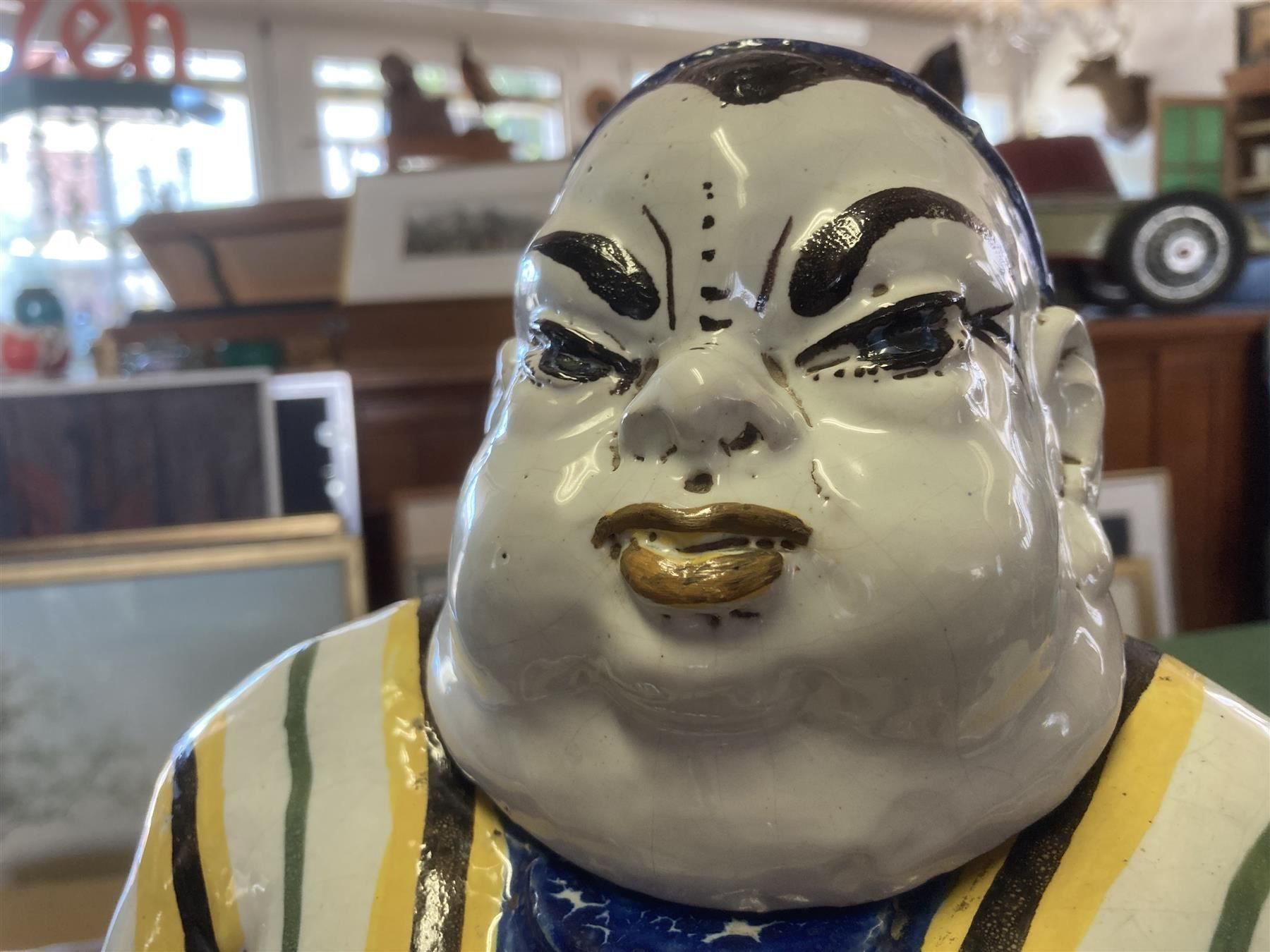 Sculptures & Statues: Alter Buddha Budai Fayence – D'occasion à Bern par Jwpm66