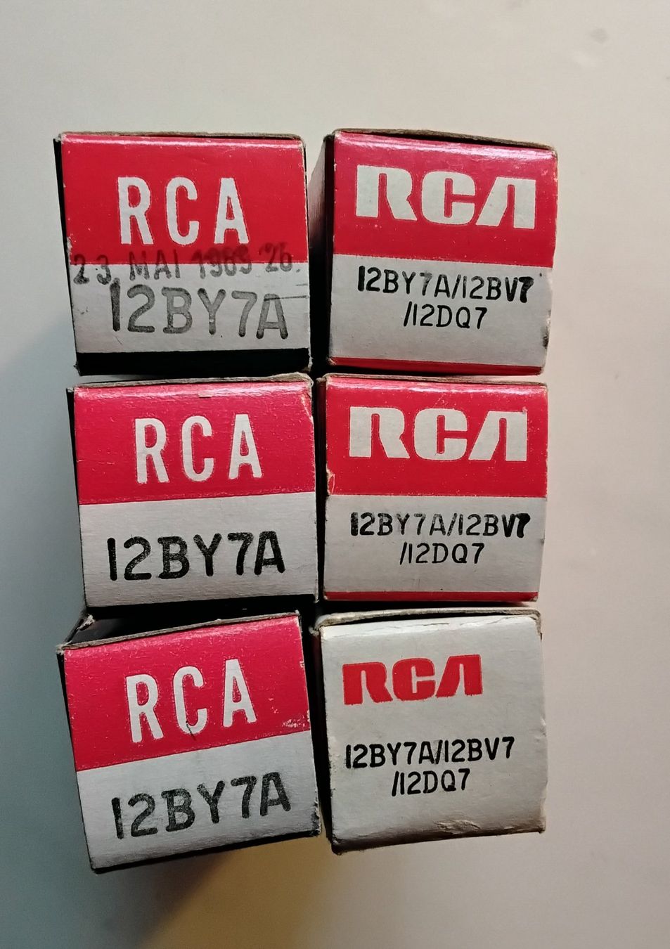 Elektronikbauteile: NOS Röhre RCA 12BY7A 12BV7 – Neu und originalverpackt aus Lohn-Ammannsegg von Ricarda72 1