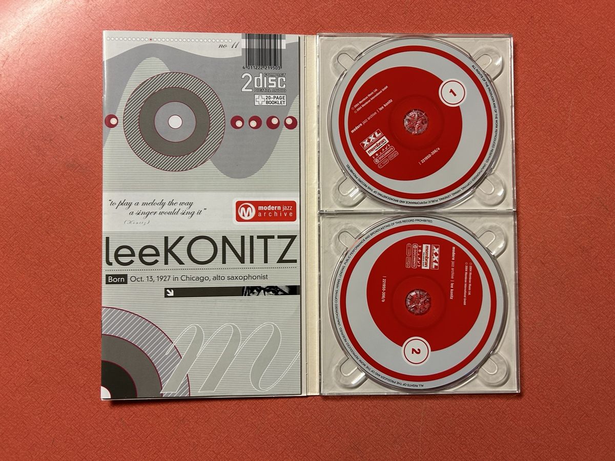 CD: Lee Konitz - Modern Jazz Archive - Doppel CD - Selten! – Usato da Lanzenhäusern venduto da vic63 1