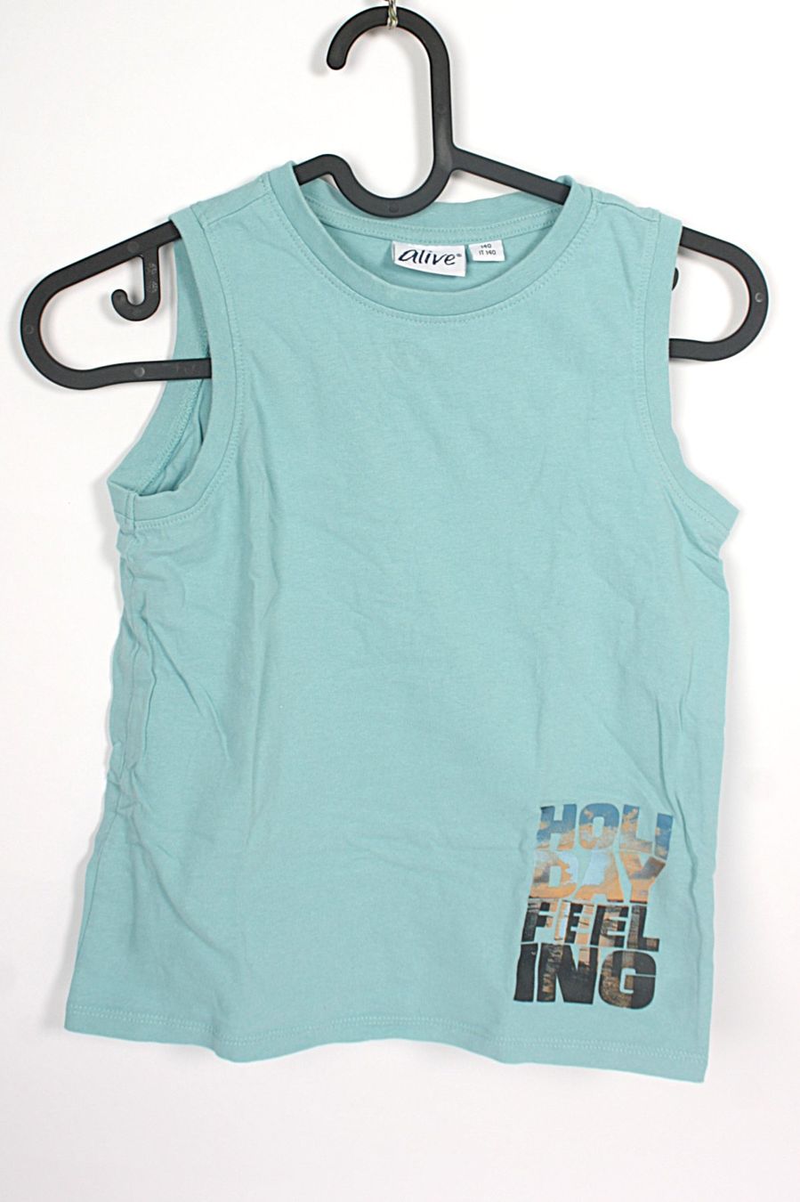 Camicie, T-shirt & Polo: ALIVE- Hellblaues Tanktop Gr.140 – Usato da Zollikofen venduto da Restwert_Zollikofen