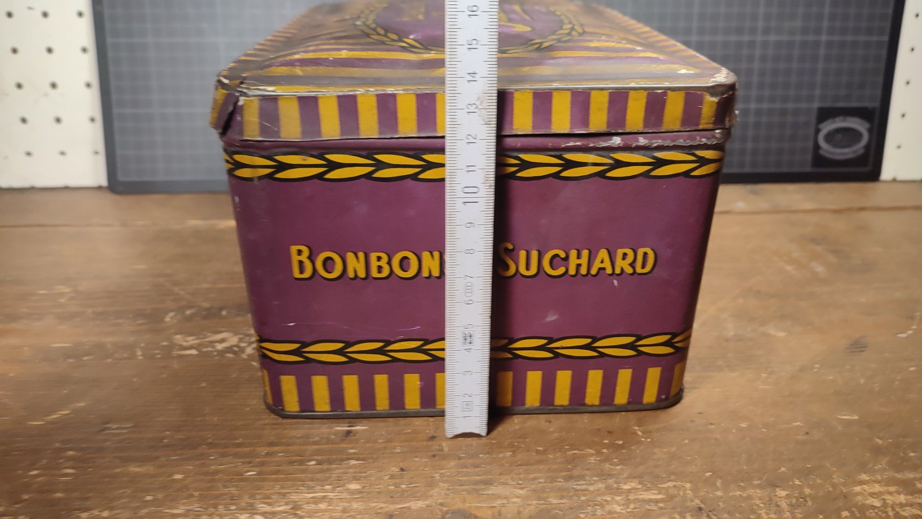 Suchard Barattoli: Wunderschöne alte Blechdose SUCHARD – Usato da Gelterkinden venduto da MYSTOREFORYOU4460 7