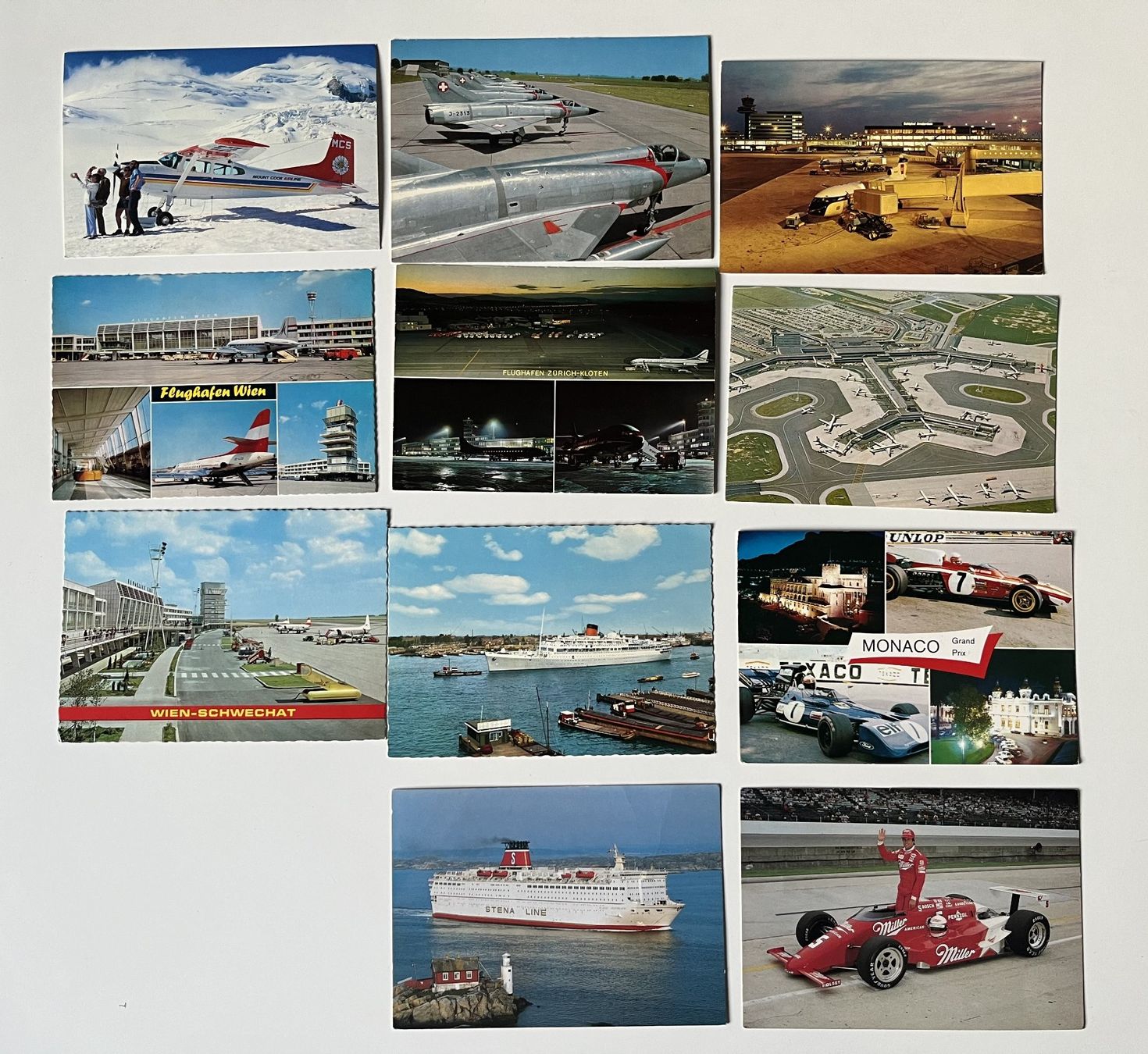 Cartoline postali: Postkarten Flugzeuge – Usato da Unterkulm venduto da esco