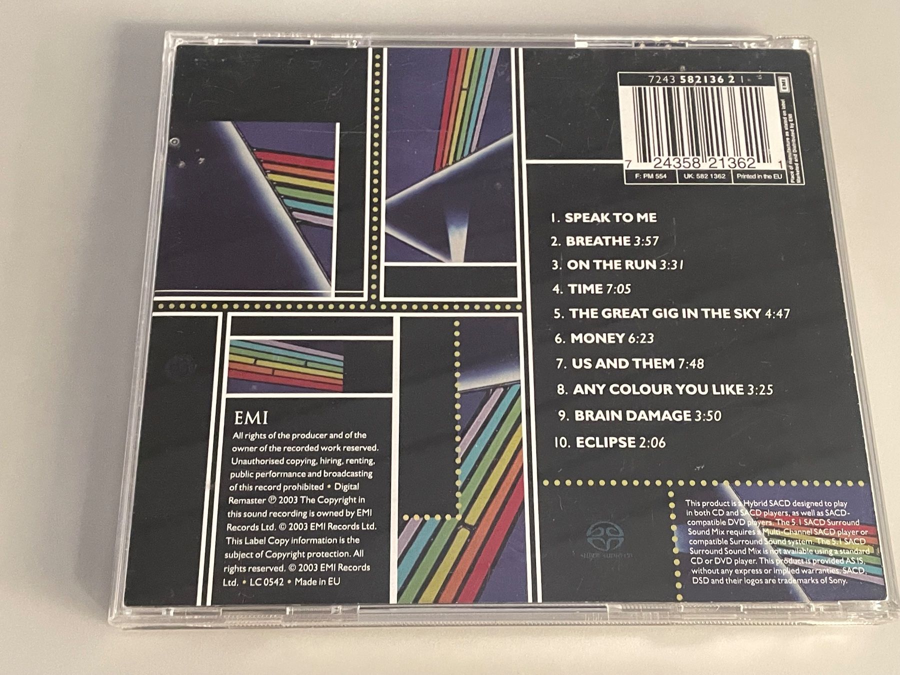 CD: Pink Floyd SACD-Hybrid Multichannel - Top – Usato da Muri b. Bern venduto da AdidasCollector 3