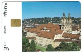 Taxcard Chip-1653 St. Gallen 500 Ex ungebraucht
