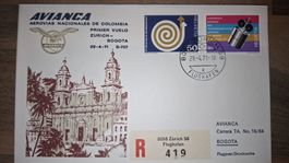 Swissair Zürich - Bogota 29.04.1971