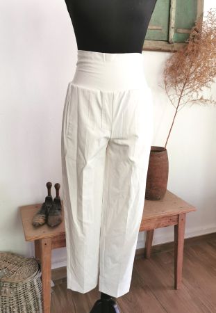 Ania Schierholt Tolle Hose mit breitem Bund Gr. 34 XS