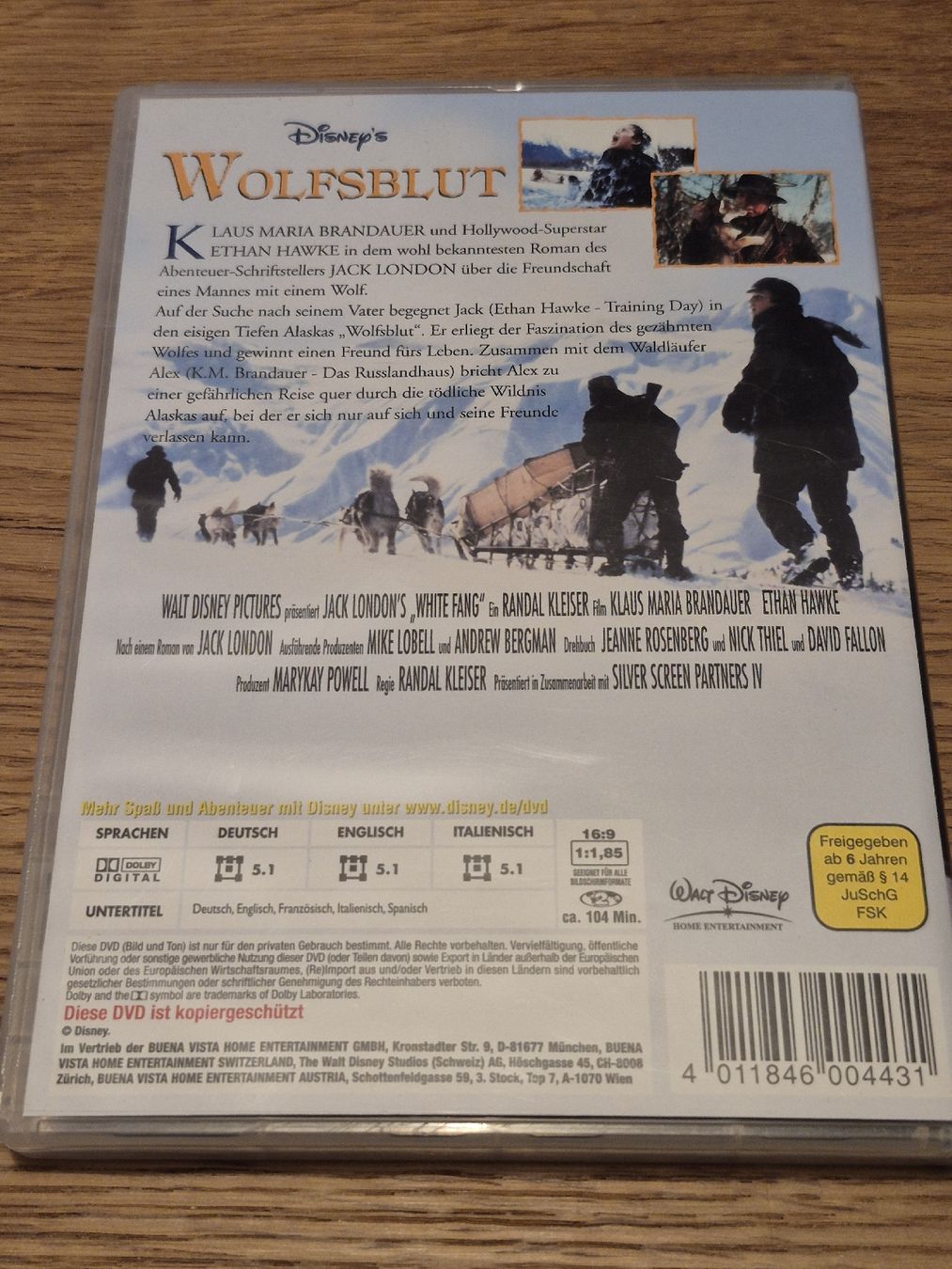 Tutti i DVDs: Disneys Wolfsblut - Ethan Hawke (DVD) – Usato da Oberembrach venduto da giu_7ksd 1