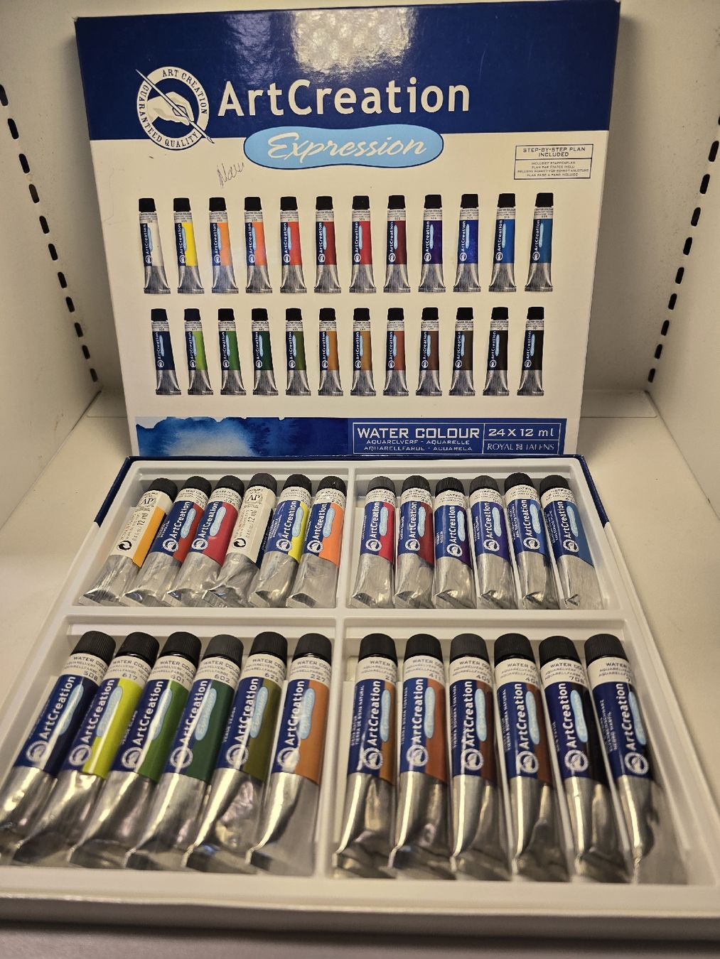 Colori: ArtCreation Expression Water Colour 24x12ml Malfarben Set  – Nuovo (secondo la descrizione) da winterthur venduto da Sammlerecke