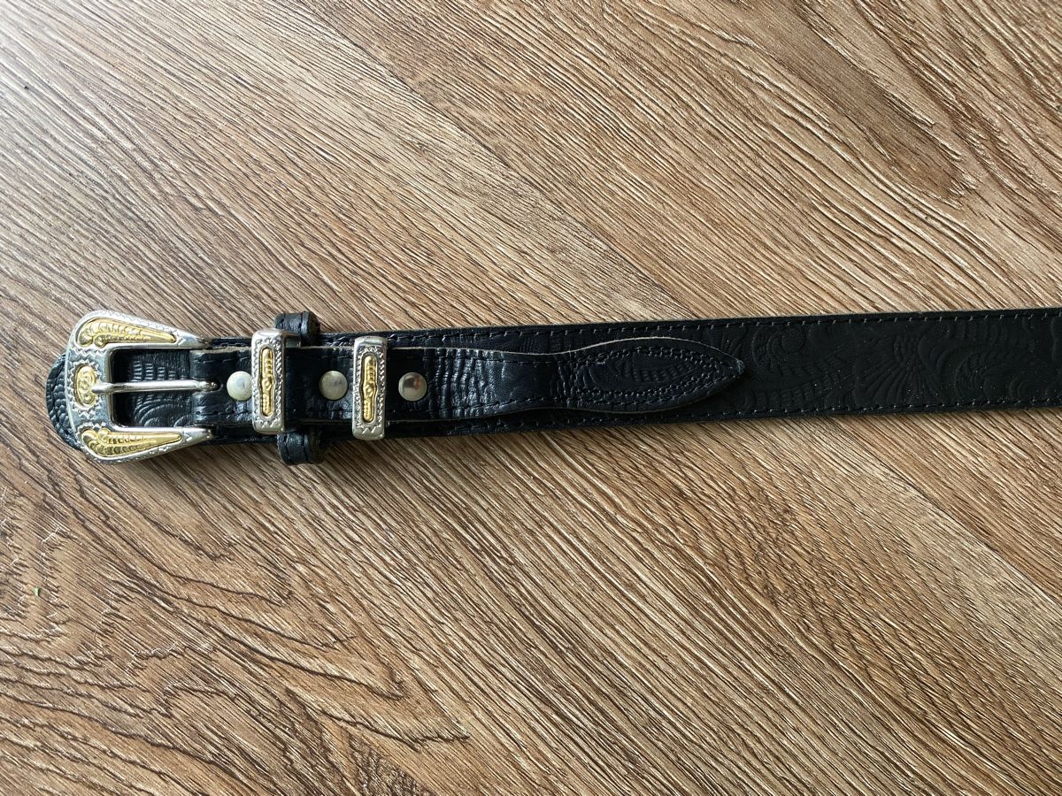 Cinture: Ceinture western cuir noir – Usato da Bern venduto da fan_5r5l 1