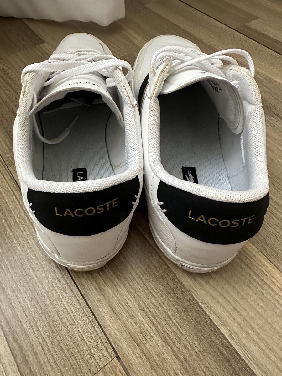 Lacoste Scarpe da uomo: Lacoste Court Master Sneaker, Gr. 40.5, Weiss – Usato da Arlesheim venduto da Lipinho7 1