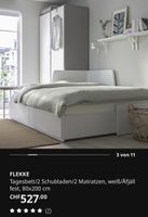 IKEA BETT FLEKKE