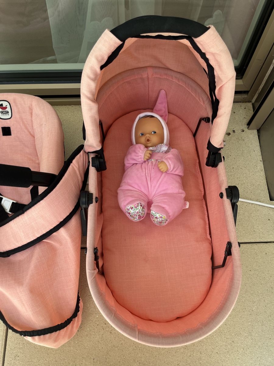 Carrozzine per bambole: Puppenwagen CHIC 2000 mit Puppen! – Usato da Oberengstringen venduto da Baby_Fashion 3