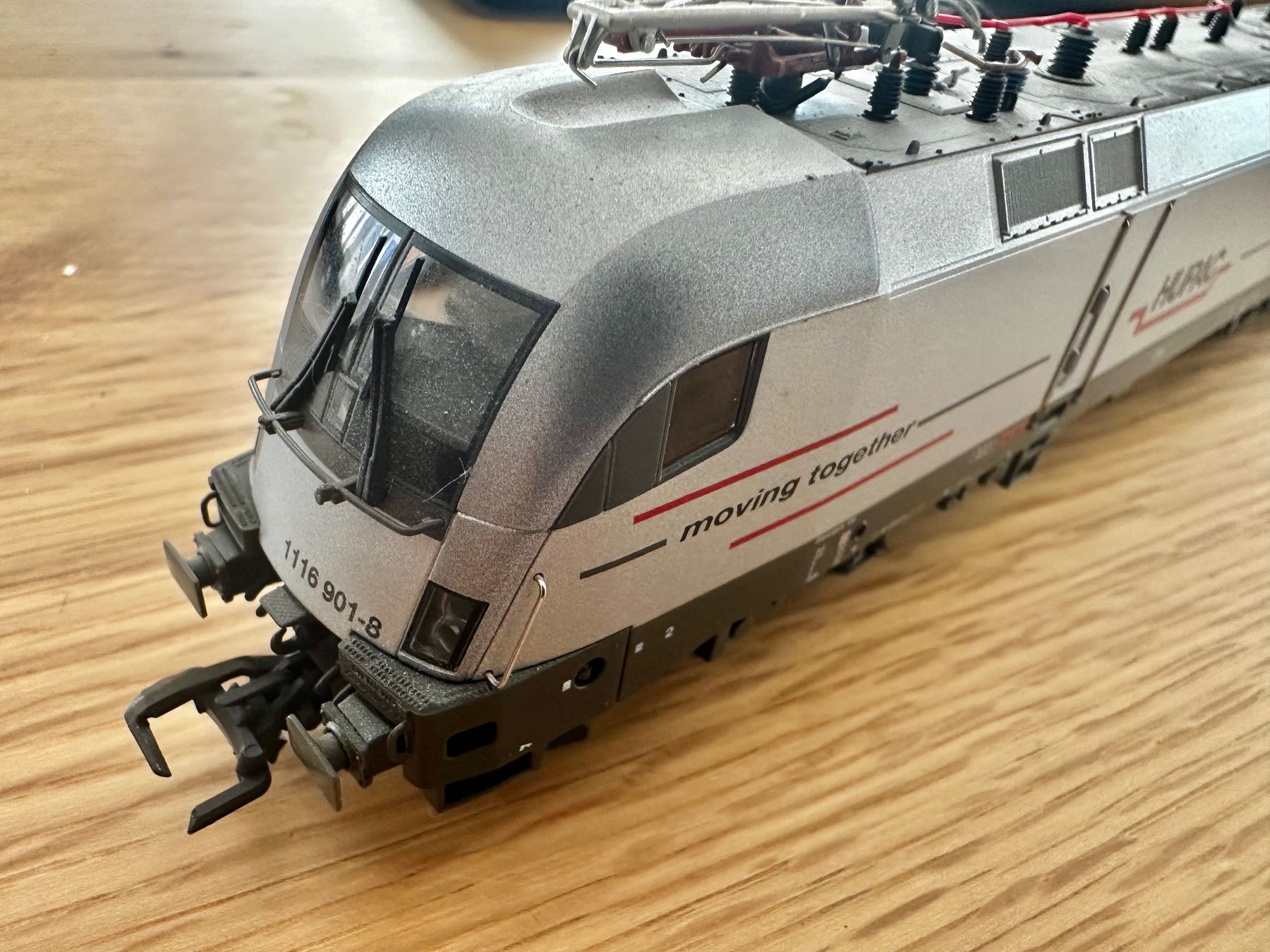 Roco Modellini di ferrovie: Roco H0-WS DB HUPAC  DIGITAL ab 69.- – Usato da Sennwald venduto da HARO-Import 1