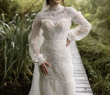 Elegante Brautkleid
