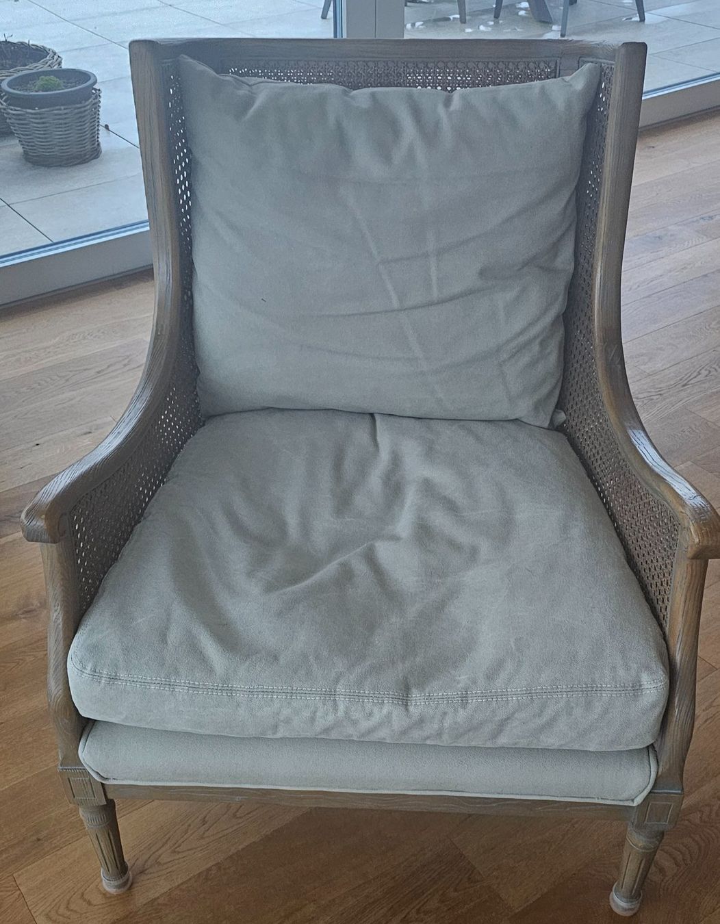 Loberon Poltrone: Sessel mit Hocker – Nuovo (secondo la descrizione) da Oftringen venduto da MareLue66 3