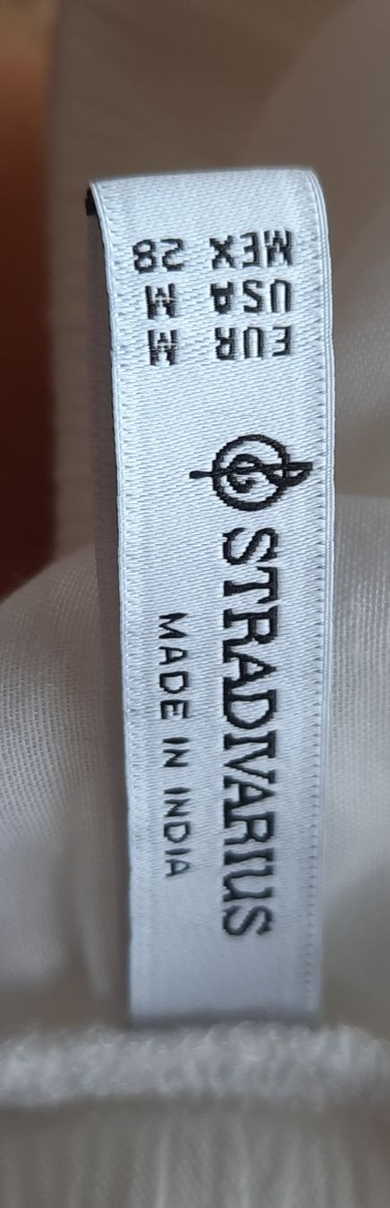 Stradivarius Gonne: Stradivarius Boho Maxirock weiss 38, M  – Usato da Lamboing venduto da Oakhurst 1