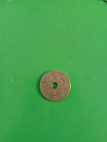 Belgique - 10 Centimes trouée - 1905 - Tres Rare!