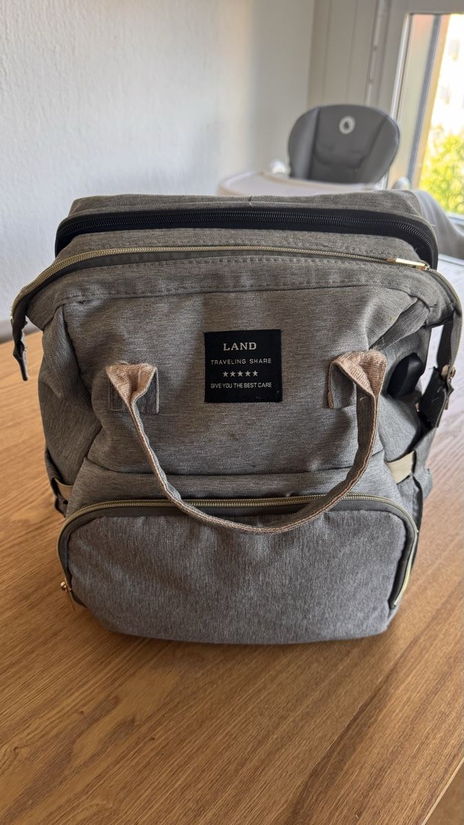 Borse & Zaini: Diaper bag backpack grey good condition – Usato da Thun venduto da bia_56c9
