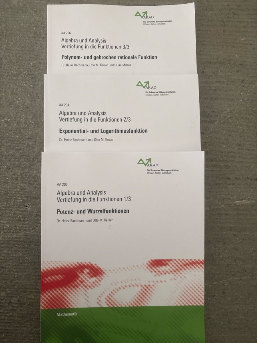 Livres: Algebra&Analysis: Funktionen AKAD – Neuf (Voir description) à Zürich par Astroglia