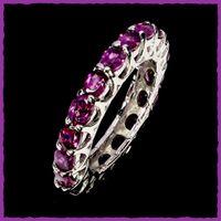 Rhodolith Garnet Ringe 925 Silber