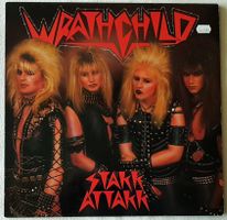 LP brit. Thrash Glam MetalBand Wrathchild 1984 Stakk Attakk (D