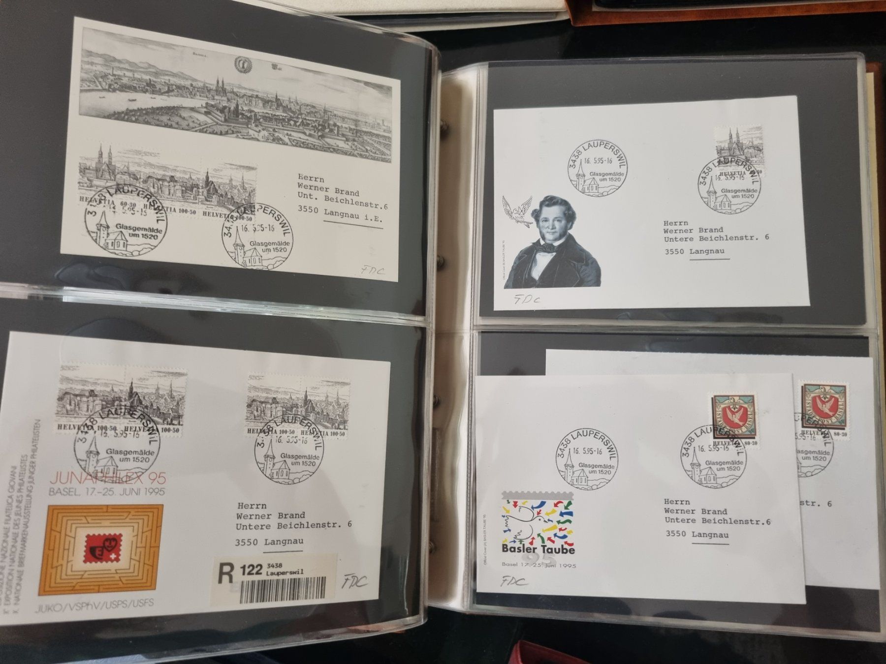 Tutti i francobolli: 12 Alben mit ca. 800 CH Briefe/FDC – Usato da Gümligen venduto da Geniusbuy 8