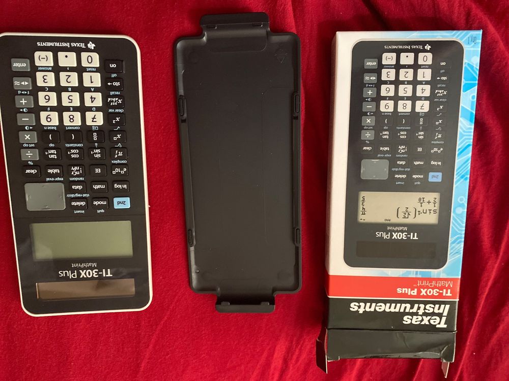 Taschenrechner texas instruments ti 30x plus kaufen auf ricardo