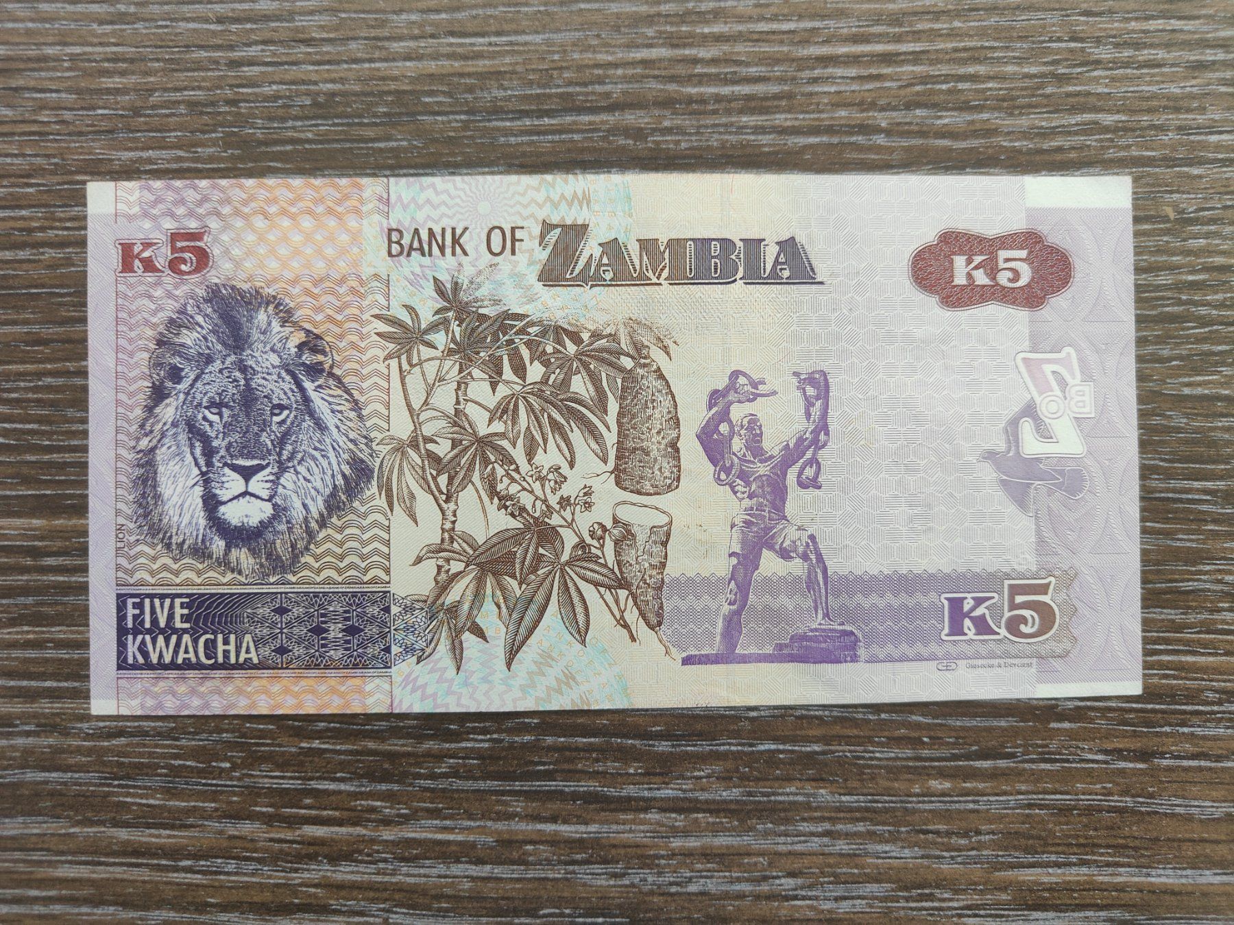 Banconote: Sambia 5 Kwacha 2012 !!!!!!! – Nuovo (secondo la descrizione) da Flaach venduto da Lonzo99 1
