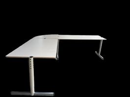 Ergonomischer Eckschreibtisch, Höhenverstellbar & Funktional