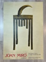 Juan Miro Plakat original Florenz 1979  Scultura 68x97cm