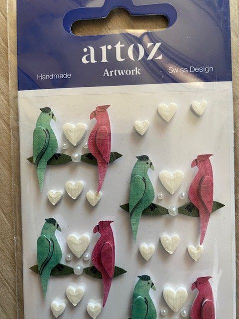Sticker: neue 3-D Sticker von Artoz – Nuovo e nell'imballaggio originale da Staufen venduto da Nasli