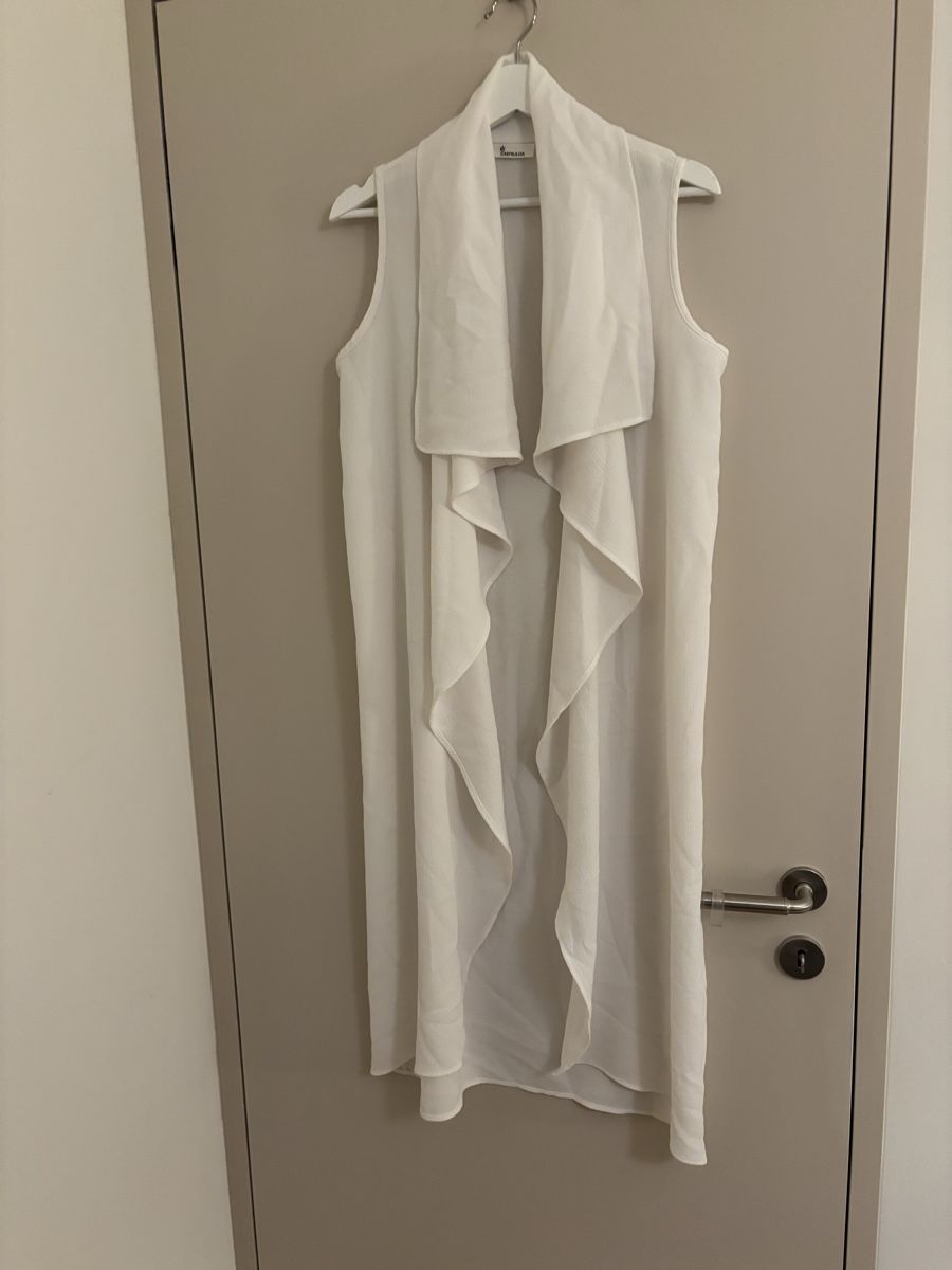 Gilet & Giacche senza maniche: Sommerliche, weisse Weste von Emprada, 1 Size – Usato da Arbon venduto da Viktoriaa