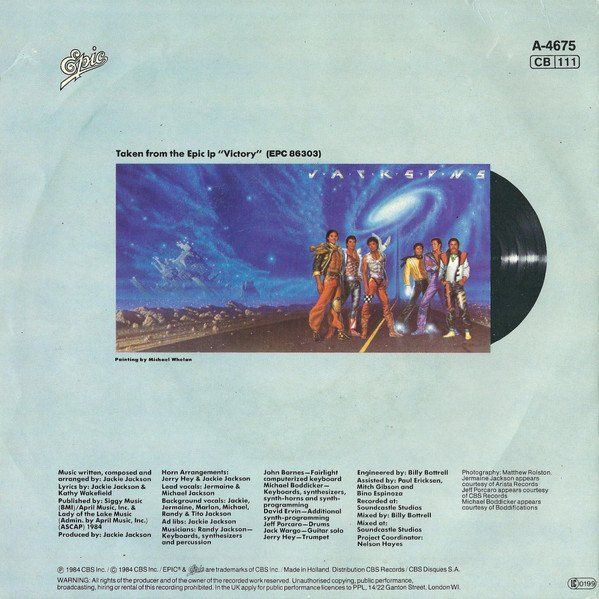 Dischi in vinile: JACKSONS Torture 7" Single NL 84 Neuwertig – Usato da Thun venduto da Pemoya 1