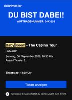Baby Keem - The Ca$ino Tour Tickets