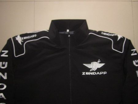 NEU Zündapp Oldtimer Fan Jacke schwarz(sil) alle Gr./Modelle