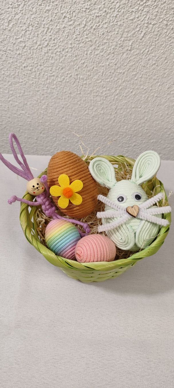 Tutte le decorazioni: Makramee Osternest 🐰 – Nuovo e nell'imballaggio originale da Männedorf venduto da mes_7725 4