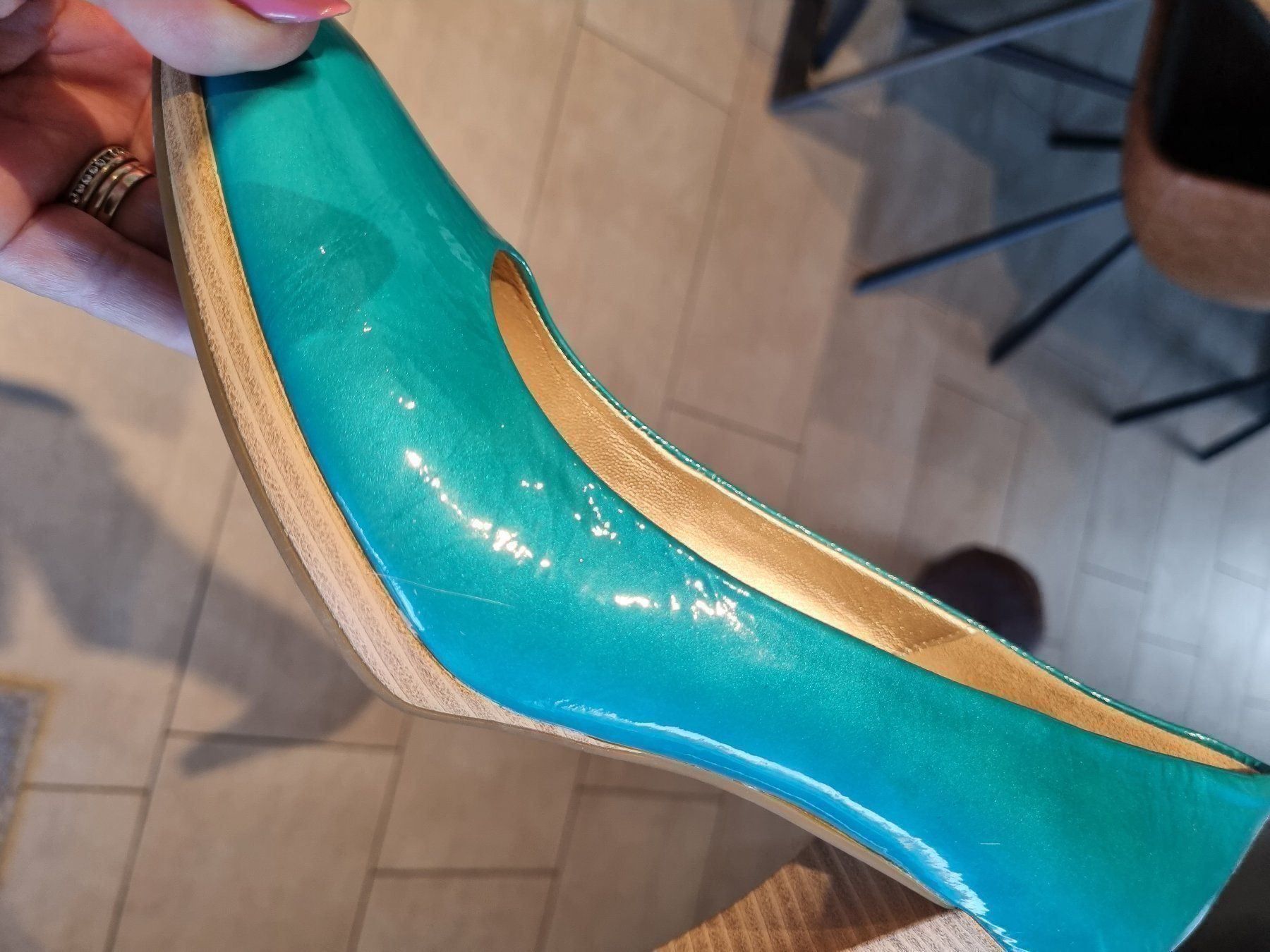 Gabor Damenschuhe: MEGA TÜRKIS-BLAUER PUMPS VON GABOR – Neu (gemäss Beschreibung) aus Möriken AG von rowyta 6